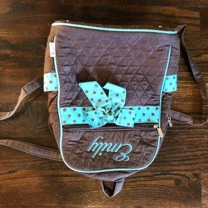 Emily Monagram backpack